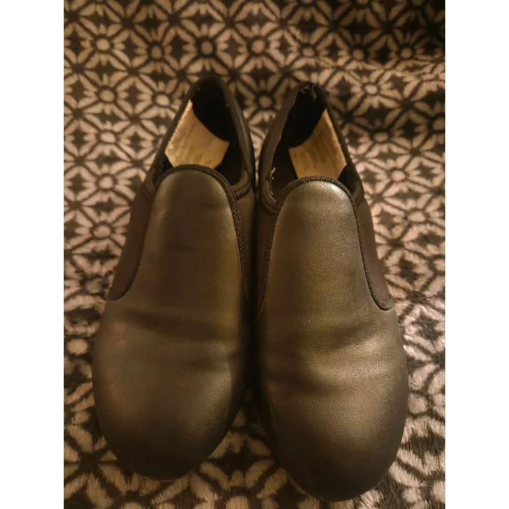 Girls Revolution Dancewear Black Tap Shoes‎ One Size